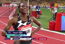Hellen obiri is one of kenya's top medal hopes ahead of tokyo 2021. Ntv Kenya Update Kenya S Hellen Obiri Wins The Women S 5 000m At The Monaco Diamond League In A World Leading Time Of 14 22 13 Facebook