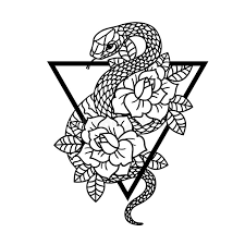 Snake Rose Stock Illustrations 1 157 Snake Rose Stock Illustrations Vectors Clipart Dreamstime For the last step, draw in your stem. snake rose stock illustrations 1 157