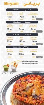 مطعم مقلوبة المنيو وارقام التواصل