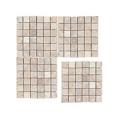 Papel pintado para pared azulejo gresite para baños y cocinas marrón topo ganges 453821. Mallas Y Mosaicos Leroy Merlin