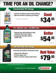 Castrol Oil Change Prices Oil Change Castrol Oil Oils