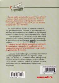 Analizati sintactic si morfologic cuvintele nimic. Domnita Tomescu Analiza Gramaticala A Textului