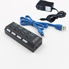 4 Port Usb 3 0 Usb Hub On Off Switches With Adapter Cable For Macbook For Iphone Computer Accessories Usb Hub Usb Sp Computer Accessories Usb Hub Ipad Computer