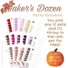 Gabi Hill On Instagram Anybody Want A Bakers Dozen Bakers Color Street Instagram