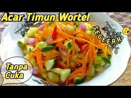 Resep acar timun wortel nanas mentah. Resep Acar Timun Wortel Tanpa Cuka Ala Beb S Deta Youtube