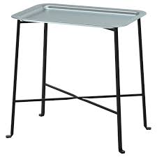 Kungshatt Tray Table In Outdoor Dark Grey Grey Ikea In 2020 Tray Table Table Frame Table