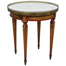 Vintage round carved coffee table marble top $200 (lax > whittier) pic hide this posting restore restore this posting. Small Round Marble Top French Louis Xvi Directoire Style Italian Side End Table At 1stdibs