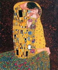 The Kiss Full View Gustav Klimt Oil Painting At Overstockart Com In 2021 Klimt Paintings Hand Painting Art Klimt