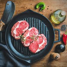 From paper thin to 2 or more thick. A Full Ribeye Roast Perfect To Cut Those Grass Fed Juicy Thick Steaks At Home 2 3kg 2 3kg For Great Steaks Roast Sherwood Foods