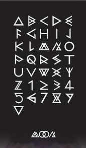 Equilateral Triangle Font Typography Alphabet Fonts Alphabet Lettering Alphabet