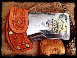 Leather Axe Sheath For Keen Kutter By John Black Axe Sheath Hand Tooled Leather Leather Working