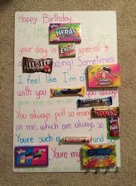 Homemade Creative Birthday Ideas For Sister Diy Christmas Presents For Sister Birthday 50 Ideas For 2019 Candy Poster Birthday Present Diy Birthday Gifts For Sister