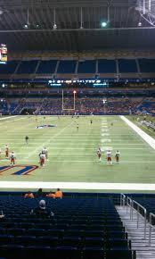 Alamodome Section 144 Row 18 Seat 1 Utsa Roadrunners