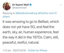 Where she apparently sat with interviewer matthew sweet , as he read to wolf the. Peter Geoghegan On Twitter I See Naomi Wolf S 5g Howling At Moon Is Doing Rounds Again Oh For The Innocent Days Of 2014 When Wolf Confined Herself To Coming To Scotland To