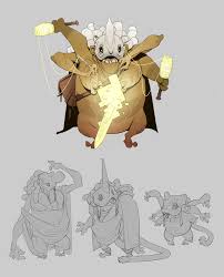 World Building Days 32 33 Ancient Wanderers 2 Brother Baston On Artstation At Https Ww Creature Concept Art Illustration Character Design Character Design