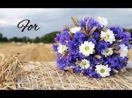 Youtube Cornflower Wedding Bouquet Flower Centerpieces Wedding Cornflower Wedding