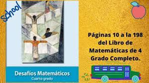 El administrador del blog libros favorito 2019 también recopila. Matematicas 4 Grado Todo El Libro Contestado Youtube