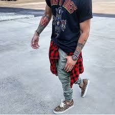 Camisa Xadrez Vermelha E Preta Masculina Lenhador Inspiracoes De Estilo Rock Masculino Estilo Rock Masculino Moda Para Homens Estilos Masculinos