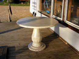 Unfinished Wood Pedestal Table Base Pedestal Table Round Wood Dining Table Dining Table