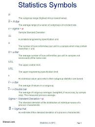 Image Result For Statistics Symbols Statistics Symbols Standard Deviation Symbols