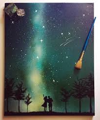 Galaksi Ve Gokyuzunun Sonsuzlugunu Musmutlu Bir Hikaye Ile Tamamlayan Sanatci Sanatli Bi Blog Sanatcilar Galaksiler Resim