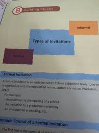 Contoh formal letter energycorridor co. Write The Letter In Types Of Invitations Informal And Formal Brainly Co Id