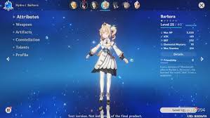 Guide Character And Weapon Progression Genshin Impact Official Community