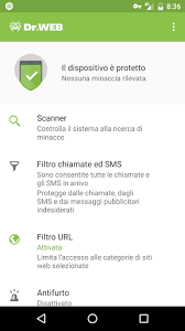 Comprehensive protection from all types . Free Download Dr Web Security Space Apk For Android