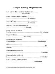 The best wording for birthday invitations that you can use in your birthday party invitation depends mainly on the age of the celebrated person, but also on the personality, tastes, hobbies, activity area, etc. 50th Birthday Program Template Alectominerals