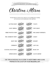 Wedding Photography Timeline Basics 3 Free Wedding Photography Timeline Templates In 2020 Wedding Day Timeline Photography Timeline Wedding Planning Timeline Template