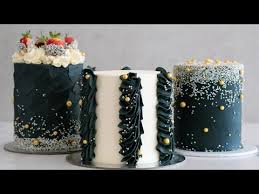 See more ideas about cupcake cakes, cake, gold cake. Mini Black Gold And White Cake Tutorial Rosie S Dessert Spot Youtube
