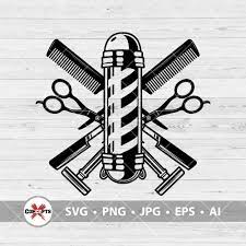 Barber Shop Logo Svg Barber Logo Svg Hair Stylist Logo Svg Etsy Barber Logo Hair Stylist Logo Barber Shop