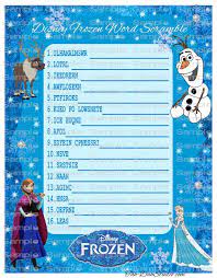 Hey I Found This Really Awesome Etsy Listing At Https Www Etsy Com Listing 18124018 Frozen Themed Birthday Party Frozen Party Activities Disney Frozen Party