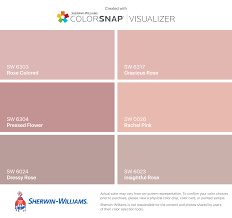 I Found These Colors With Colorsnap Visualizer For Iphone By Sherwin Williams Rose Colo Pink Paint Colors Sherwin Williams Rose Paint Color Pink Paint Colors