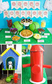 Now, if you're hosting the party at snack time, you don't necessarily need to worry about main course ideas, or heavy foods. Dog Party Ideas Puppy Party Ideas At Birthday In A Box