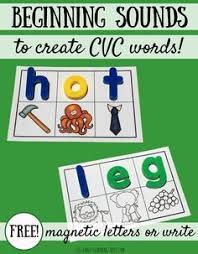 Editable Sight Word Magnetic Letter Center Mrs Jones Creation Station Cvc Words Kindergarten Cvc Words Cvc Word Practice