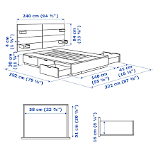 Nordli Bettgestell Mit Kopfteil Und Aufb Weiss Ikea Osterreich In 2020 Kopfteil Bett Bettgestell Bett Mit Schubladen