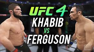 Gaethje ufc virtual media day ufc tony ferguson returns to ariel helwani's mma show to discuss why (2:31) he believes that he's not fighting at ufc 254 against either dustin poirier. Ea Sports Ufc 4 Khabib Nurmagomedov Vs Tony Ferguson Cpu Vs Cpu Raw Gameplay Youtube