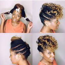 Natural crinkle updos this is your year if you have a natural crinkle hair as they are featured in many shows from paris to new york. Natural Hair Updo Everything Natural Hair