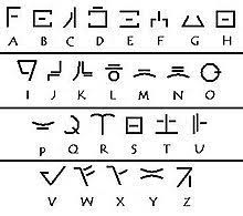 In mandalorian there is no upper case or lower case. Languages In Star Wars Wikipedia
