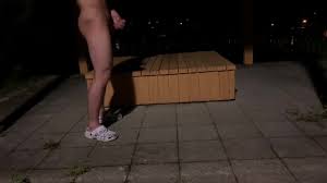 野外露出】夜の公園で全裸オナニーする男子大学生- Pornhub.com