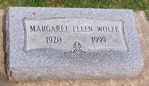 Margaret Ellen “Maggie” Wolfe Duckett (1920-1999)