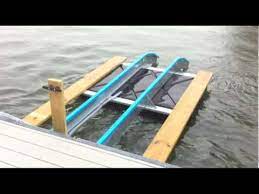 The first thing that you will have to do to is fix all four i beams together. Air Lift Tm By Merco Marine Youtube