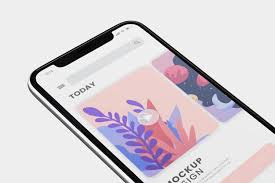 Download Mobile Phone Screen Mockup Design For Free In 2020 Mockup Design Iphone Mockup Phone Mockup