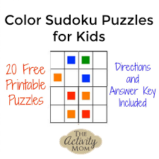 We did not find results for: The Activity Mom Free Printable Color Sudoku Puzzles For Kids The Activity Mom