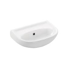 Ws Bath Collections Wall Mount Bathroom Vessel Sink In Ceramic White Without Faucet H Rectangular Sink Bathroom Ws Bath Collections Wall Mounted Bathroom Sinks
