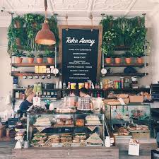 Loved The Decor In This Cute Corner Cafe The Tiny Giant In Petersham Coffee Shop Decor Coffee Shops Interior Coffee Shop Interior Design