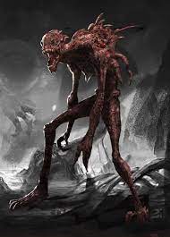 Artstation Creature Designs Day Of Reckoning Saad Irfan Mythical Creatures Art Creature Concept Art Dark Creatures