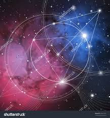 Mathematical Symbols And Digits In Space The Formula Of Nature