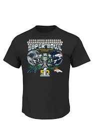 Official super bowl 50 host committee twitter handle. Denver Broncos Black Super Bowl 50 Short Sleeve T Shirt 16550724